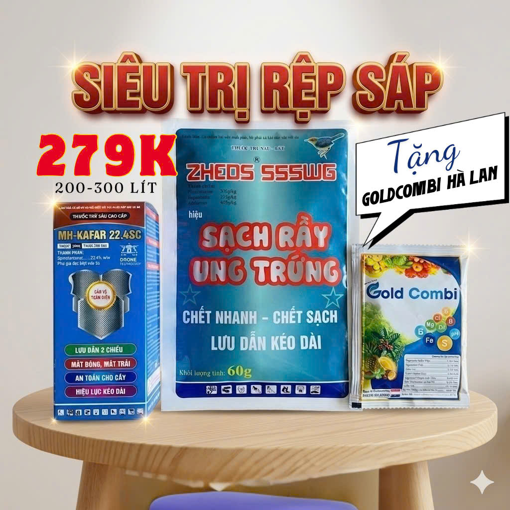 Bộ Combo Siêu Trị Rệp Sáp
